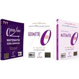 Karekök Yayıncılık TYT Sıfırdan Sınava Matematik Soru Bankası Geometri 0 Matematik 0 3'lü Set Yeni