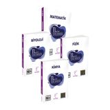 Karekök Yayınları 11. Sınıf Sayısal Soru Bankası Seti Matematik, Fizik, Kimya, Biyoloji (Yeni Baskı)