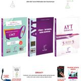 Karekök Yayınları 2026-2027 Ayt 3 Kitap Konu Anlatımı Soru Bankası Deneme Seti - Limit Sıfır