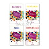 Karekök Yayınları 6. Sınıf Matematik Fen Bilimleri Türkçe Sosyal Bilimleri Soru Bankası Set 4 Kitap