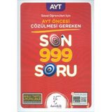Karekök Yayınları Ayt Öncesi Çözülmesi Gereken Son 999 Soru Sözel