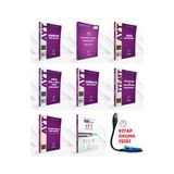 Karekök Yayınları AYT Sözel Tüm Dersler Soru Bankası Kazanım Soruları + 6 Lı Deneme + Kitap Okuma Işığı Hediye (Çok Renkli)
