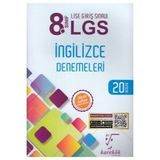 Karekök Yayınları Karekök 8. Sınıf Lgs Ingilizce 20 Deneme Yeni (Çok Renkli)