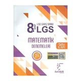 Karekök Yayınları Karekök 8.sınıf Lgs Matematik 20li Deneme Sınavı (Çok Renkli)