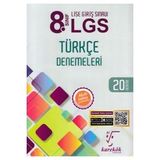 Karekök Yayınları Karekök 8. Sınıf Lgs Türkçe Denemeleri Yeni (Çok Renkli)