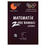 Karekök Yayınları Karekök Matematik Çözümlü Zoru Bankası-yeni (Çok Renkli)