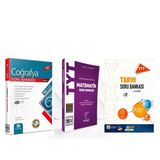 Karekök Yayınları TYT Hız ve Renk Tarih Karekök Matematik Bilgi Sarmal Coğrafya Soru Bankası 3 Kitap Set