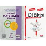 Karekök Yayınları Yeni Nesil Matematik Soruları Ve Akm Dil Bilgisi Soru Bankası Seti 2 Kitap