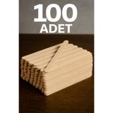 KAREL 100 Adet Doğal Ahşap Tahta Karıştırıcı – Tek Kullanımlık İçecek Karıştırma Çubuğu