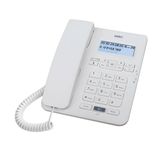 Karel TM145 Beyaz RJ9 Kulaklıklı Headset Kablolu Masaüstü Telefon