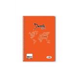 Kareli 40 Yaprak Spiralli Defter A4 Boy Plastik Kapak (1 Adet )