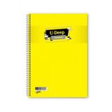 Kareli 96 Yaprak Spiralli Defter A4 Boy Plastik Kapak (1 Adet )