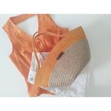 Karelim Home Kadın Mini Omuz Çantası 20 cm Renkli Model - 51R-Turuncu