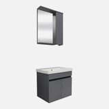 Karen Arya 60 cm Antrasit Banyo Dolabı
