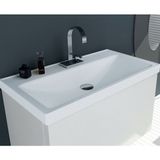 Karen Banyo Sky80 Beyaz Seramik Lavabo 80x45 Cm Modern
