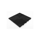 KareZemin Siyah Plastik Yer Karosu 40x40 cm 15 mm | Oto Yıkama ve Detailing Zemin Karosu (20 Adet)