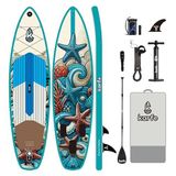 karfe 10'6 (320x79x15cm) Şişme SUP Board - Stand Up Paddle Board - Full Set (Serene Tides)