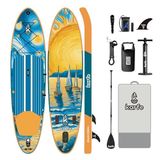 karfe 11'6x32"x6" (350cm) SUP Şişme Kürek Sörfü - Stand Up Paddle Board - Tüm Yardımcı Ekipmanlar Pakete Dahildir (Daylight Sails)