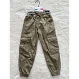 Kargo Cepli Erkek Pantolon - 6 - 7 Yaş - Yeşil