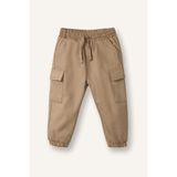 Kargo Fit Jogger Paça Gabardin Pantolon Erkek Bebek