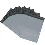 Kargo Toptancısı Gri Cepli Kargo Poşeti 30x38+4 cm 1000 Adet Dayanıklı ve Kendinden Yapışkanlı