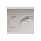 Karides Sahte Silikon Shrimp Balık Yemi Silikon Karides 7,62 cm 6,5 gr Beyaz