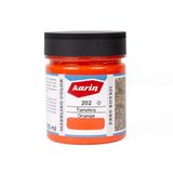 Karin 202 Turuncu 105 ml Ebru Boyası