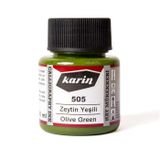 Karin 251 45 ml N:505 Zeytin Yeşili Hat Mürekkebi