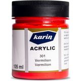Karin 301 Vermilion 105 ml Akrilik Boya