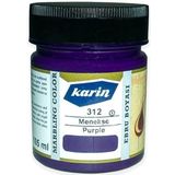 Karin 312 105 ml Menekşe Ezilmiş Ebru Boyası