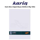 Karin 35x50 cm 100'lü Ebru Kağıdı