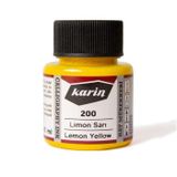 Karin 5745776 45 ml N:200 Limon Sarı Hat Mürekkebi