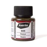 Karin 5745785 N:605 Sepya 45 ml Hat Mürekkebi
