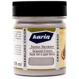 Karin 901 Açık Gri 105 ml Ezilmiş Ebru Boyası