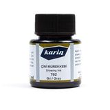 Karin Çini Mürekkebi 45ml 702 Gri