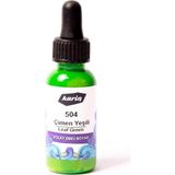 Karin Ebru Boyası : 30 ml : 504 Çimen Yeşili - Fuşya