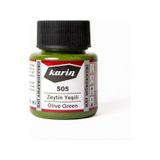Karin Hat Mürekkebi 45 Ml. 505 Koyu Zeytin
