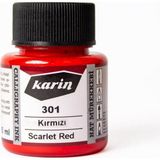 Karin Hat Mürekkebi 45 ml Kırmızı
