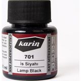 Karin Hat Mürekkebi 45 ml Siyah Renkli Mürekkep Sarf Malzemeleri İçin Uygun