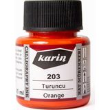 Karin Hat Mürekkebi 45 ml Turuncu
