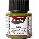 Karin Hat Mürekkebi 45 ml Zeytin Yeşili