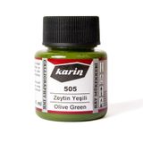 Karin Hat Mürekkebi 45ml N:505 Zeytin Yeşili