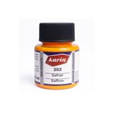 Karin Hat Mürekkebi-Kaligrafi Mürekkebi-Akrilik Mürekkep Safran 202-45Ml