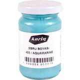 Karin Karin Geleneksel Ebru Boyası 105 Ml - Turkuaz