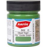 Karin N:502 Oksit Yeşil 105 ml Geleneksel Ebru Boyası