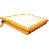 Karin Naturel Kayın Yüksek Işıklı LED Eskiz & Çizim Masası 40 cm x 60 cm