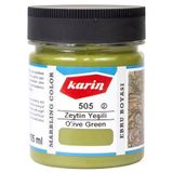 Karin Zeytin Yeşili 505 105 cc Ebru Boyası