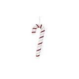Karinabest Yılbaşı Ağaç Süsü Baston Şeker Figürü, 20 cm, Beyaz