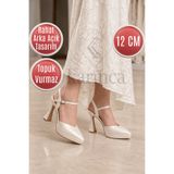 Karınca Gelin Ayakkabısı - 12cm Gelinlik Ayakkabısı