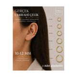 Karınca Piercing Cerrahi Çelik Piercing Kulak Lobe Conch Earcuff Küpe